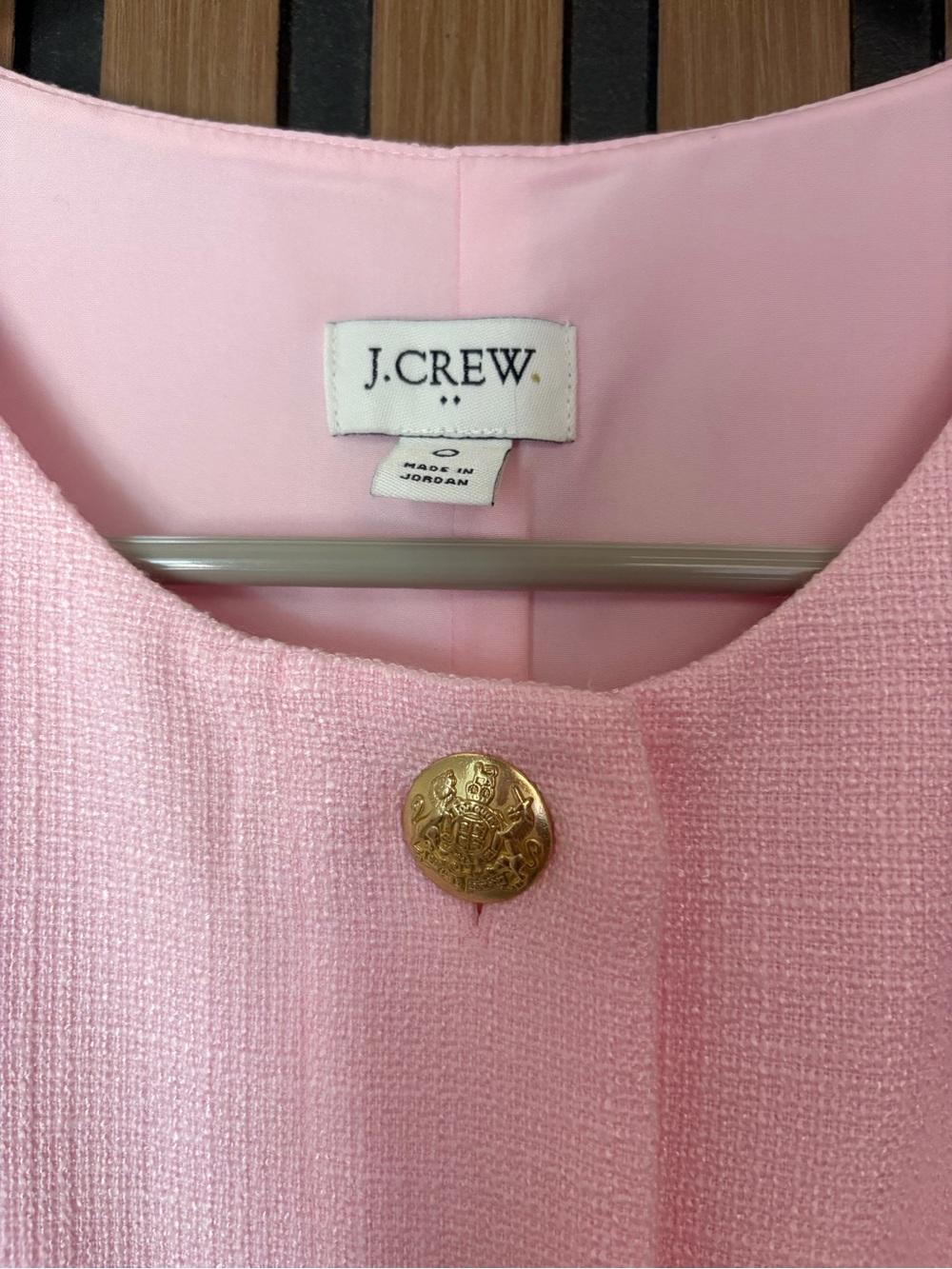 J. Crew Sleeveless Baby Pink Shift Dress - Picture 2 of 4